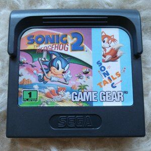 Sonic the Hedgehog 2 Sega Game Gear Video Game Cartridge 1992